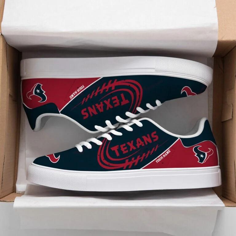 Houston Texans Personalized SS Custom Sneakers