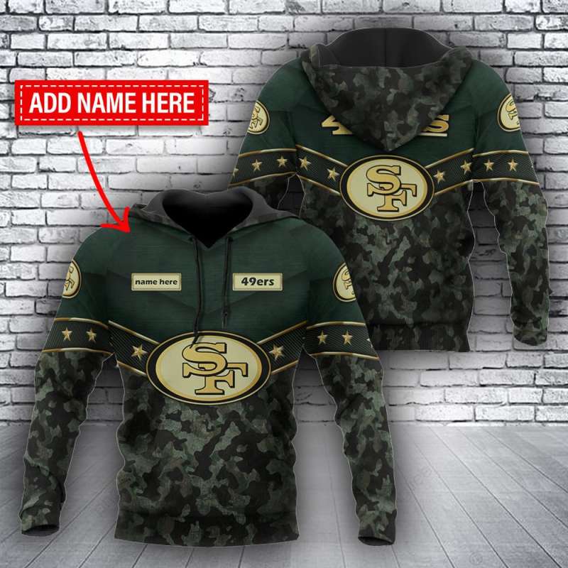 San Francisco 49ers Personalized Hoodie