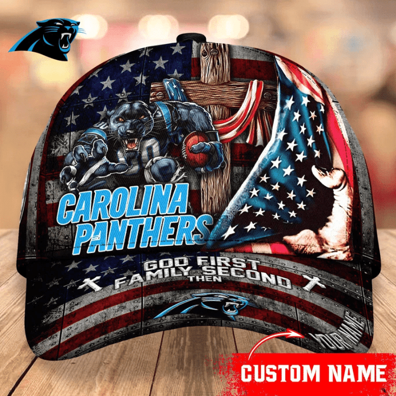 Carolina Panthers Personalized Classic Cap