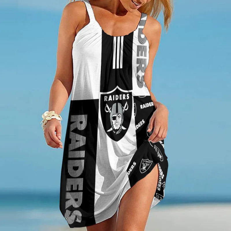 Las Vegas Raiders Beach Dress