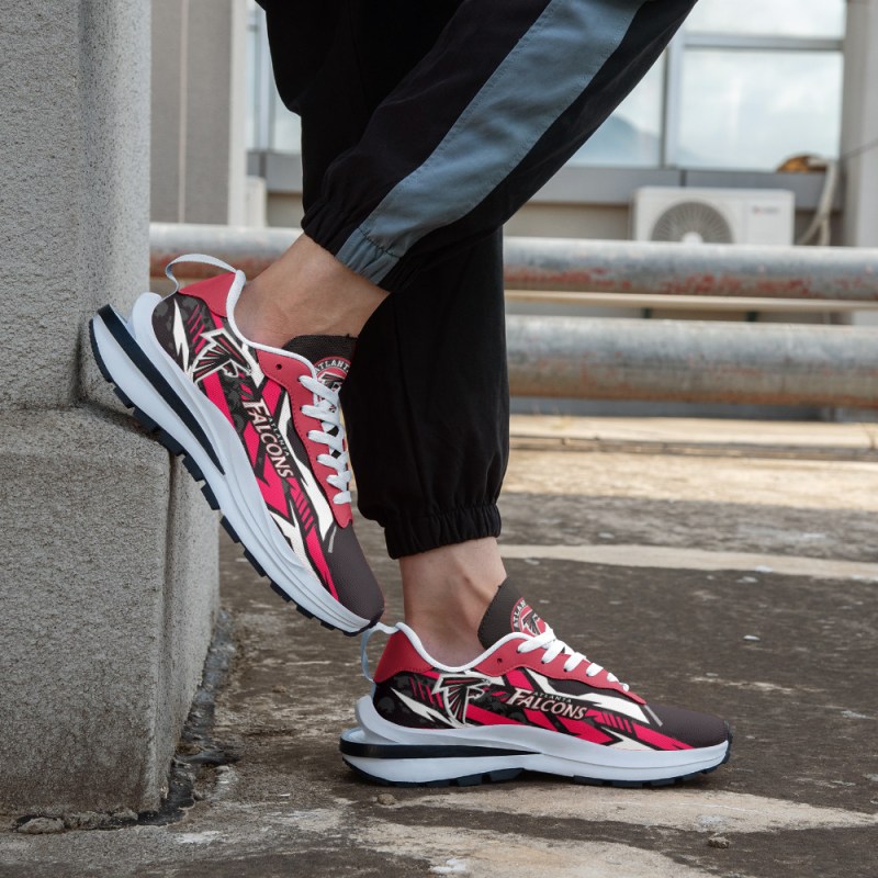 Atlanta Falcons Sport Running HF Sneakers Back View