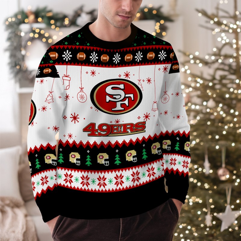 San Francisco 49ers Ugly Christmas Sweater 1
