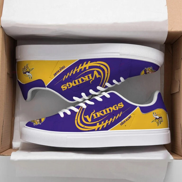 Minnesota Vikings Personalized Sneakers