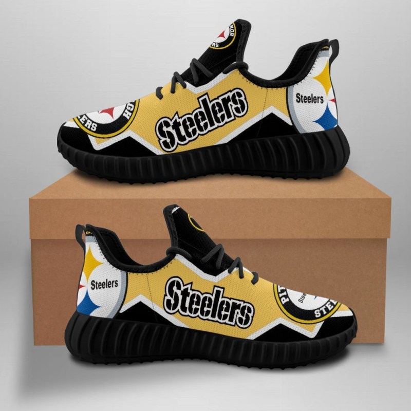 Pittsburgh Steelers New Sneakers - Front View