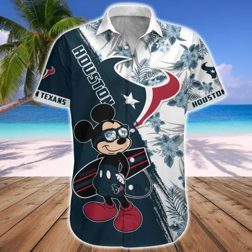 Houston Texans Button Shirt Back View