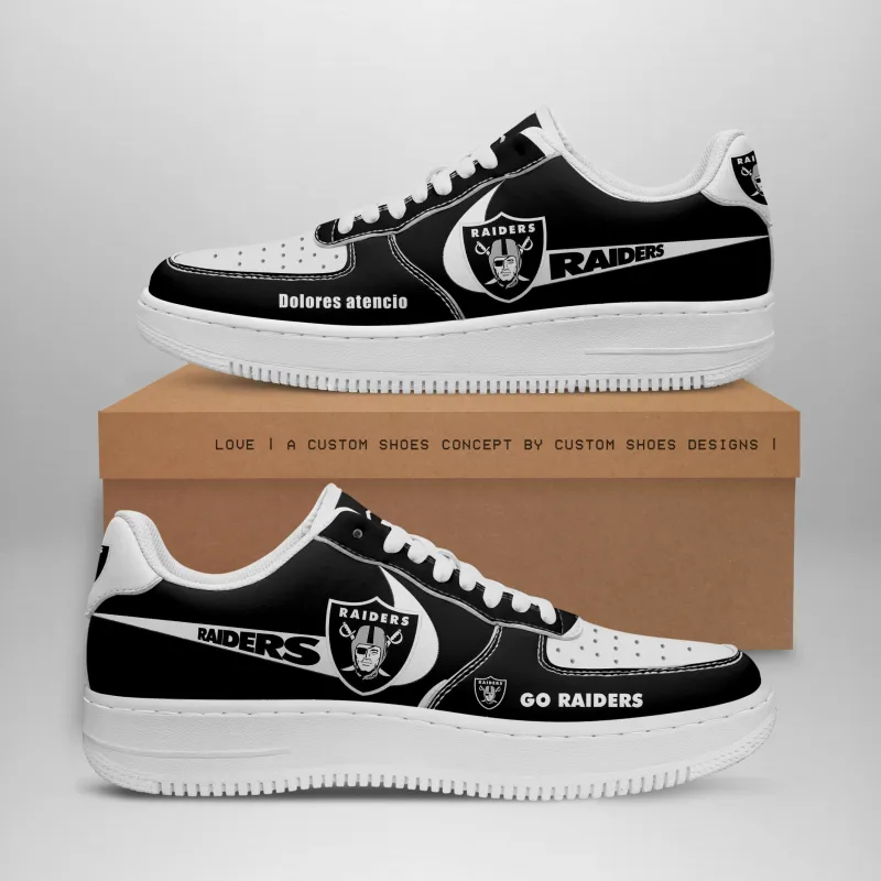 Las Vegas Raiders AF1 Shoes