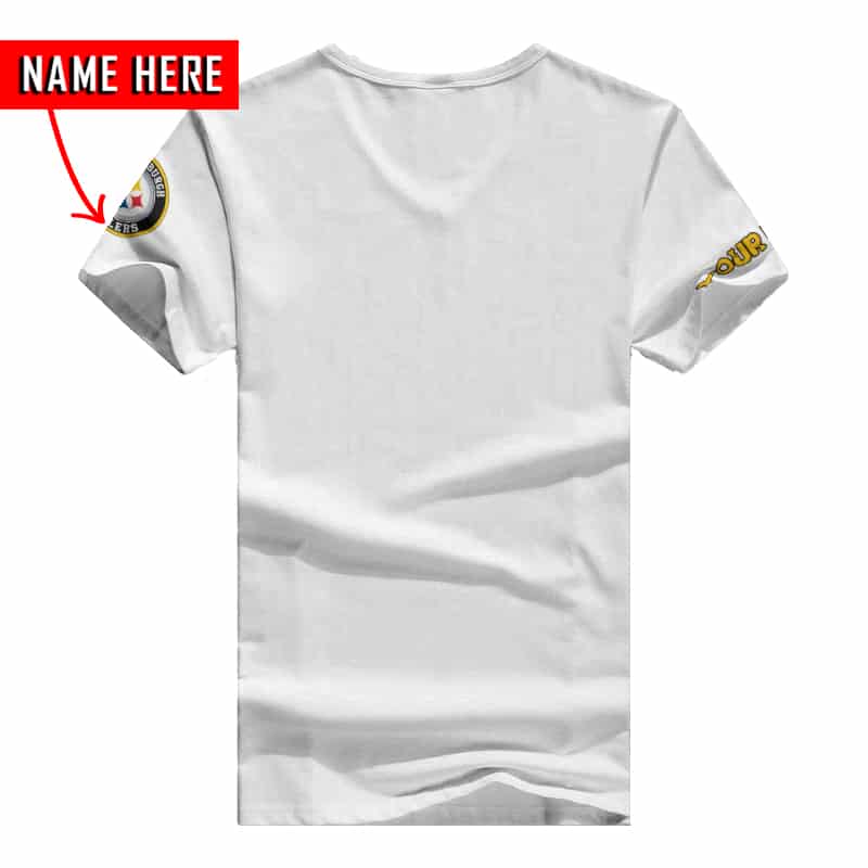 Pittsburgh Steelers V-neck T-shirt - Image 3