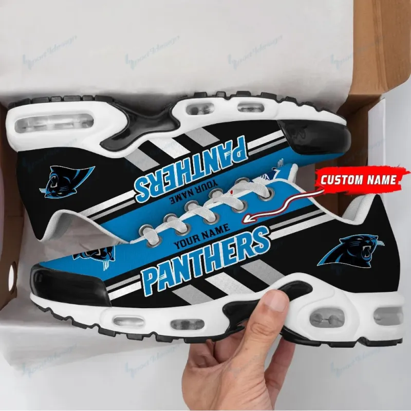 Carolina Panthers T-N Youth Sneakers - Side View