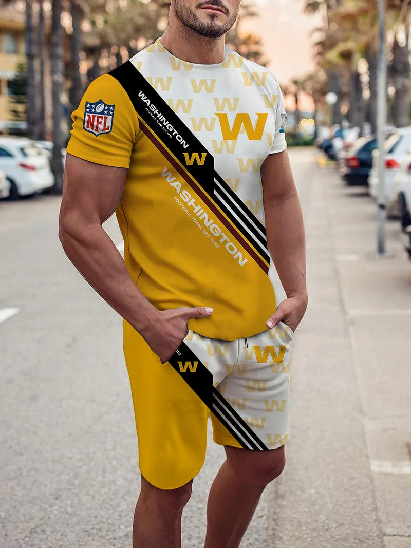Washington Commanders T-Shirt and Shorts