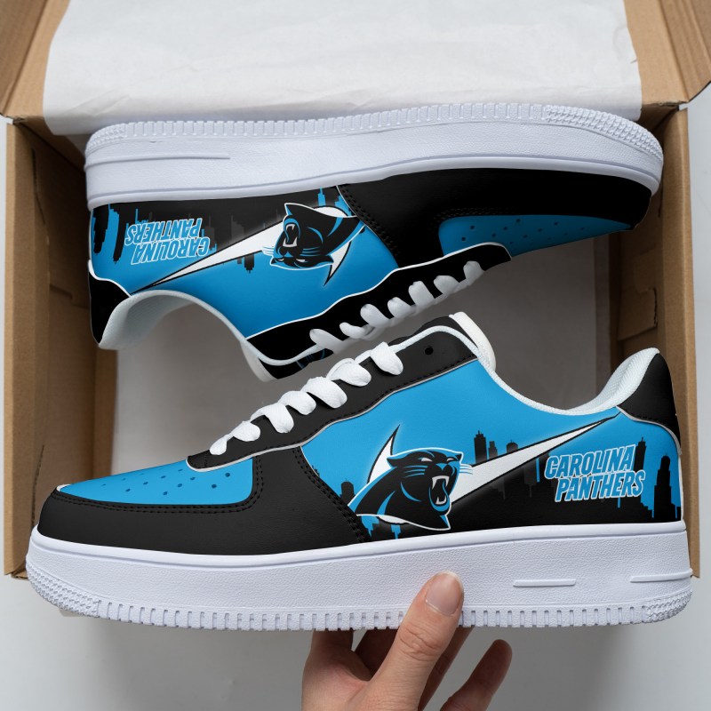 Carolina Panthers AF1 Shoes