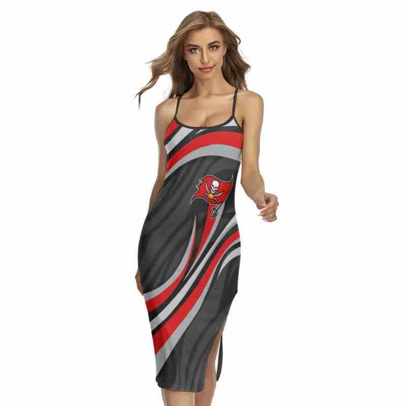 Tampa Bay Buccaneers Women's Back Cross Cami Dress