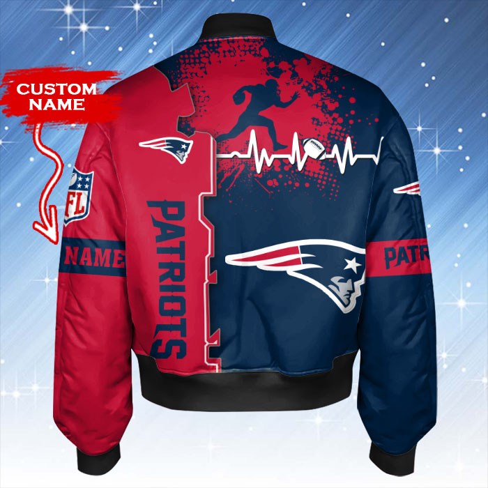New England Patriots Bomber Jacket Image 2