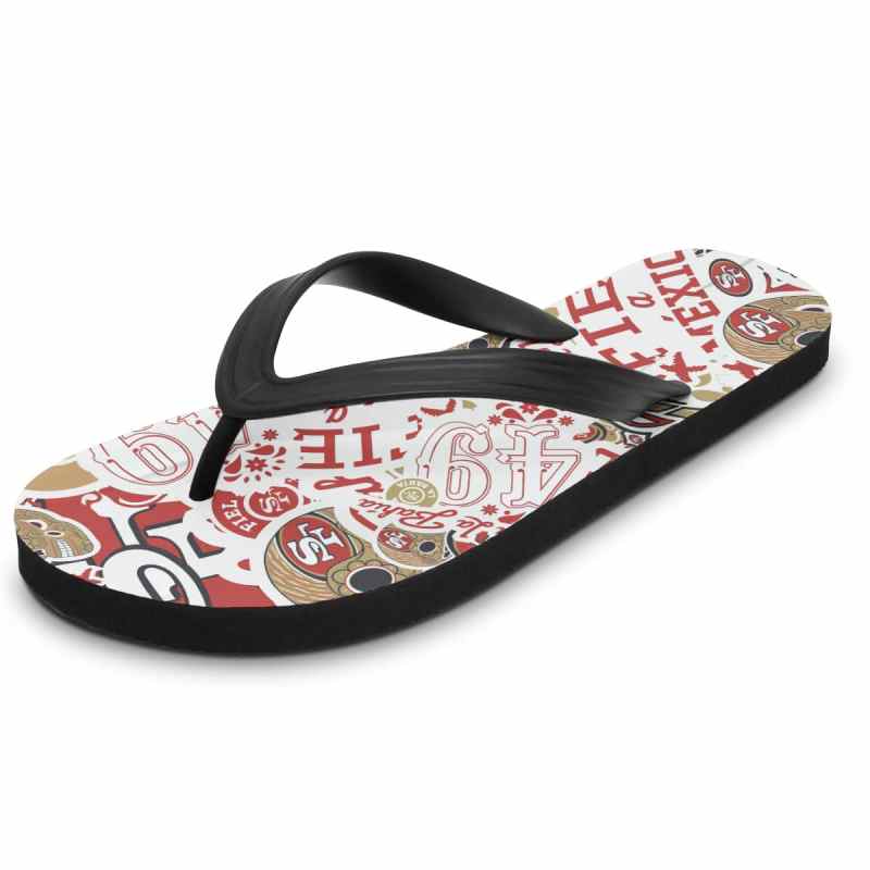 San Francisco 49ers Summer Flip Flop
