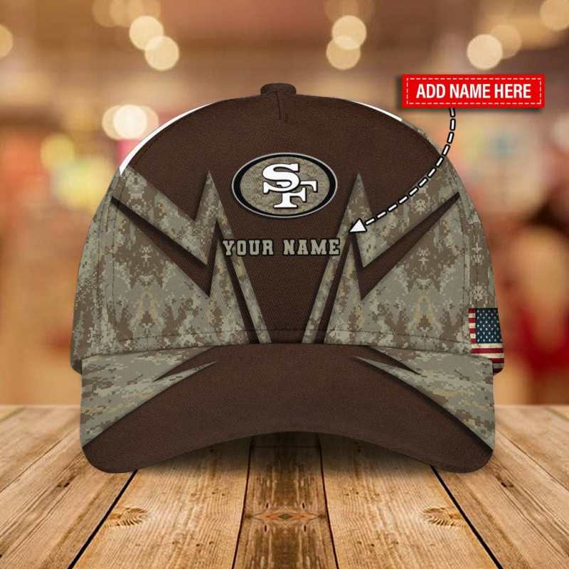 San Francisco 49ers Personalized Classic Cap