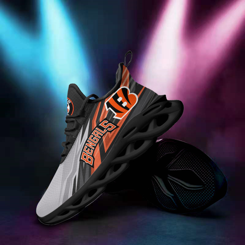 Cincinnati Bengals Yezy Sneakers Bottom View