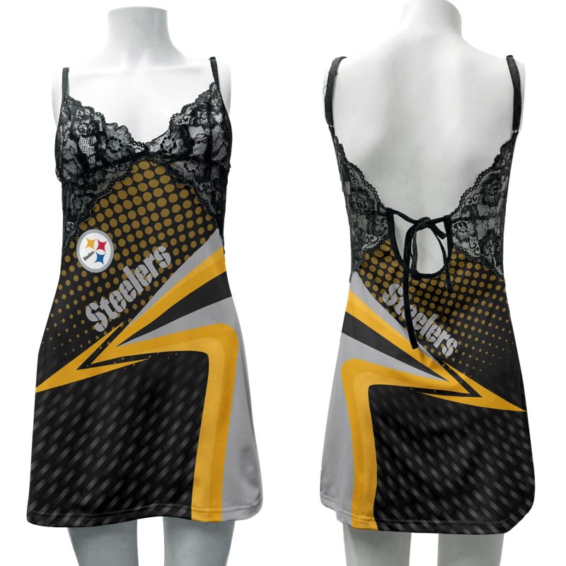 Pittsburgh Steelers Slip Dress