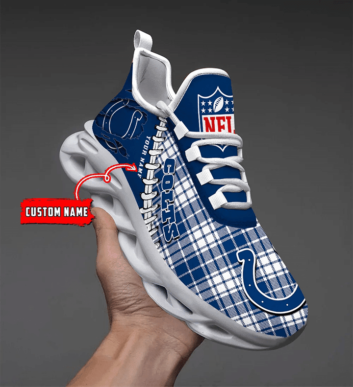 Indianapolis Colts Yezy Sneakers Front