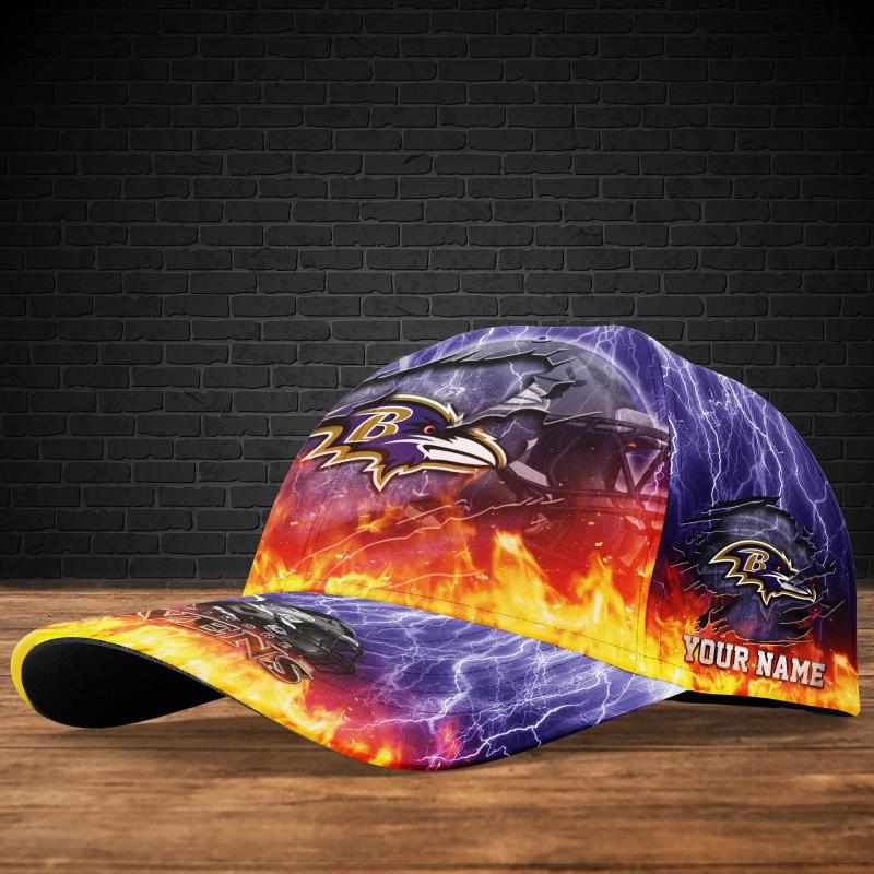 Baltimore Ravens Cap - Side View