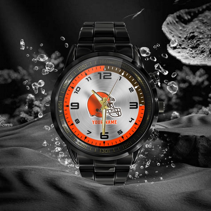 Cleveland Browns Personalized Watch