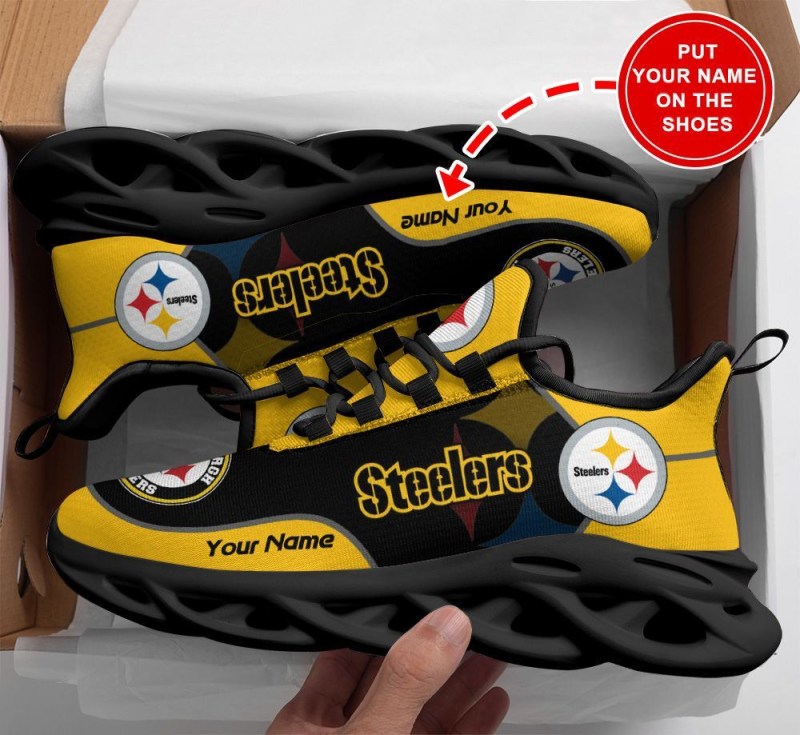 Pittsburgh Steelers Personalized Yezy Running Sneakers 225