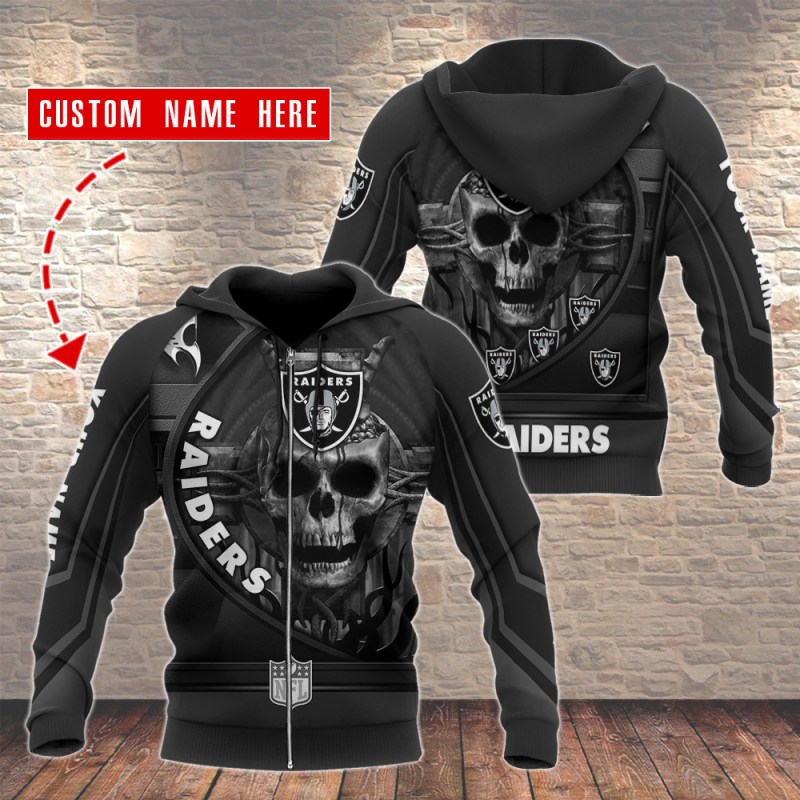 Las Vegas Raiders Personalized Hoodie