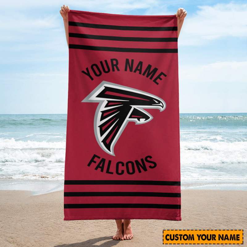 Atlanta Falcons Beach Towel Design