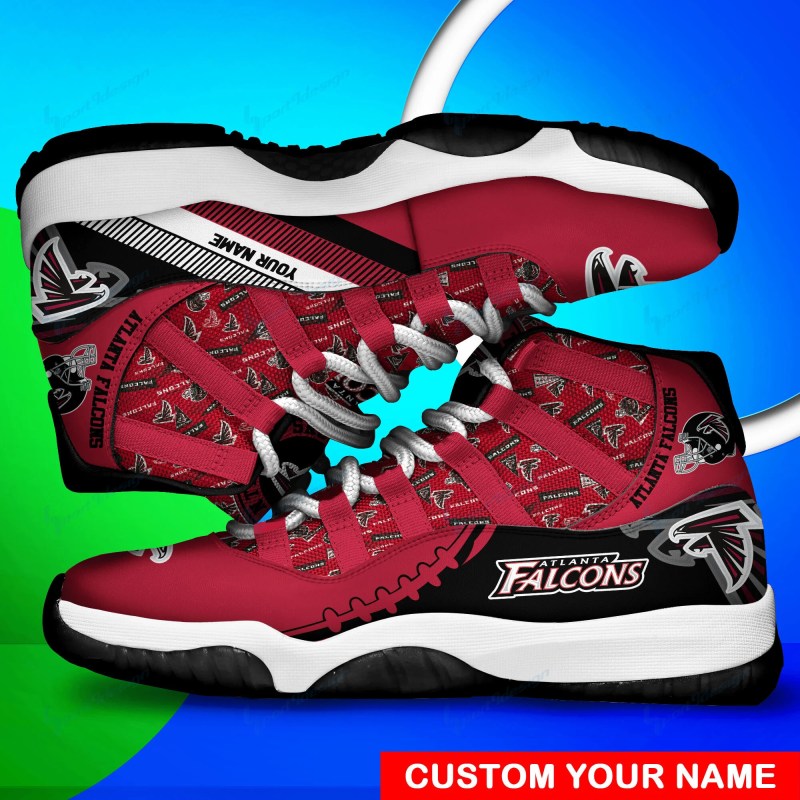 Atlanta Falcons Personalized AJD11 Sneakers