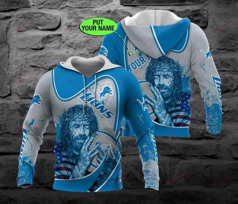 Detroit Lions Personalized Ugly Christmas Sweater