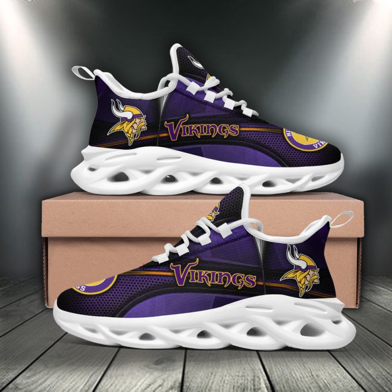 Minnesota Vikings Yezy Running Sneakers