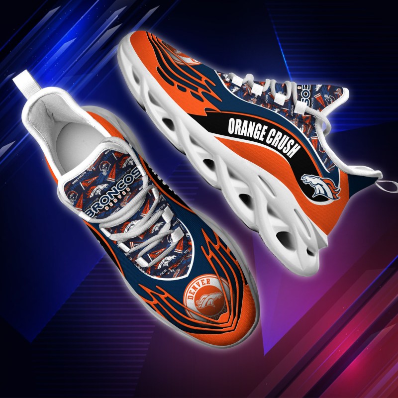 Denver Broncos Yezy Running Sneakers