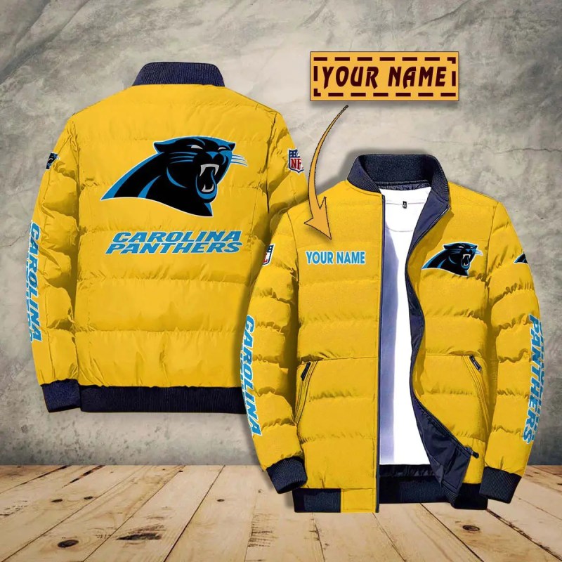 Carolina Panthers Puffer Jacket 3