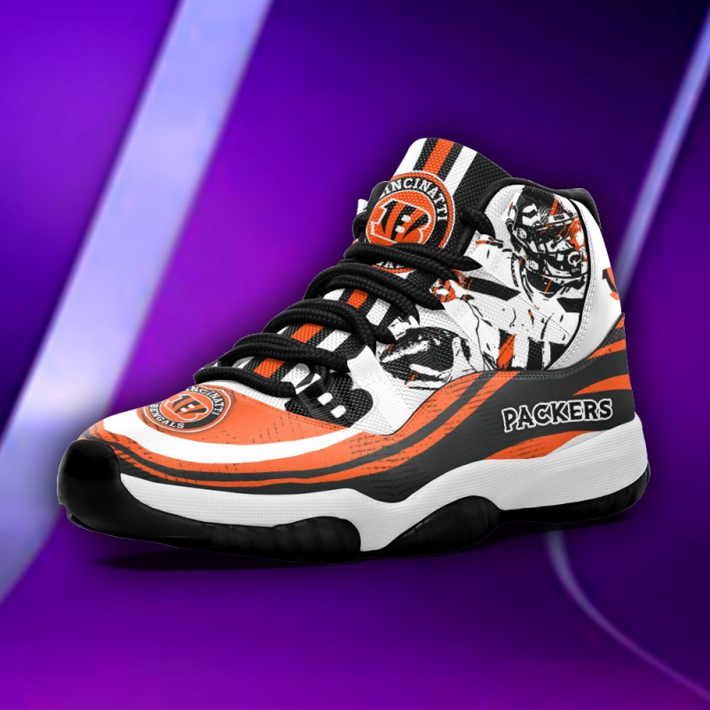Cincinnati Bengals Sneakers Detail