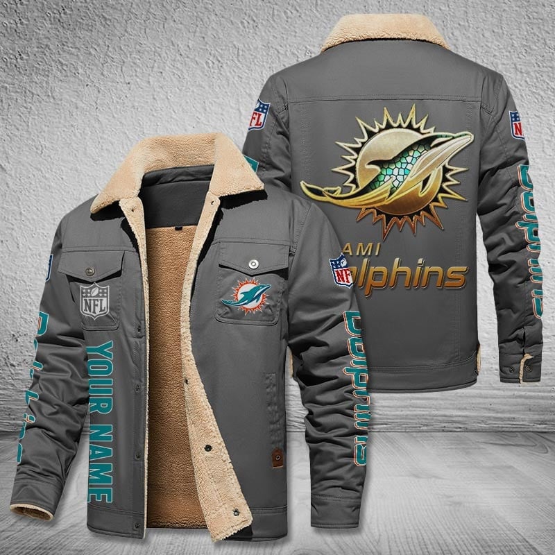 Miami Dolphins Personalized Jacket