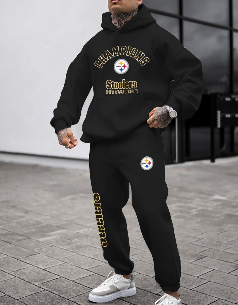 Pittsburgh Steelers Hoodie and Sweatpants