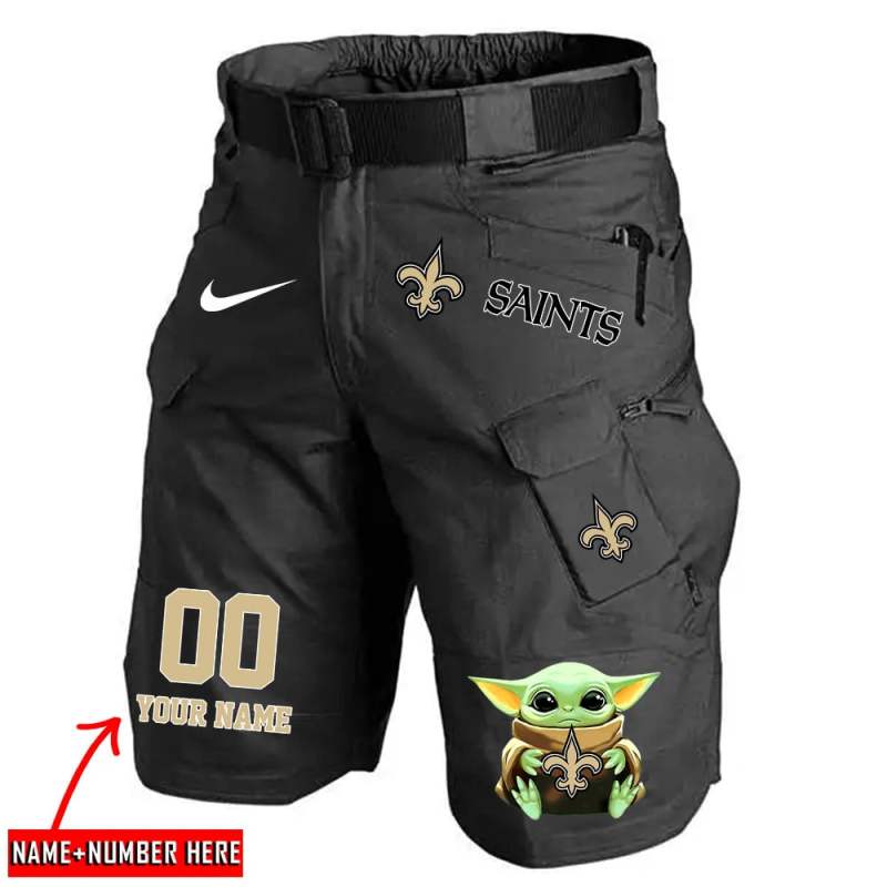 New Orleans Saints Shorts 1