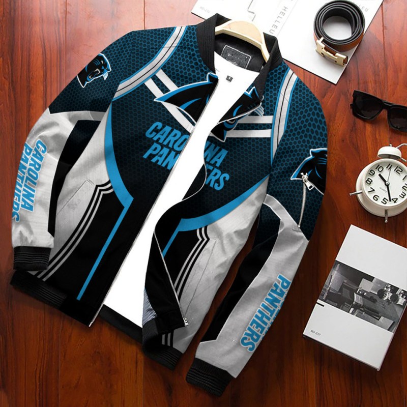 Carolina Panthers Bomber Jacket