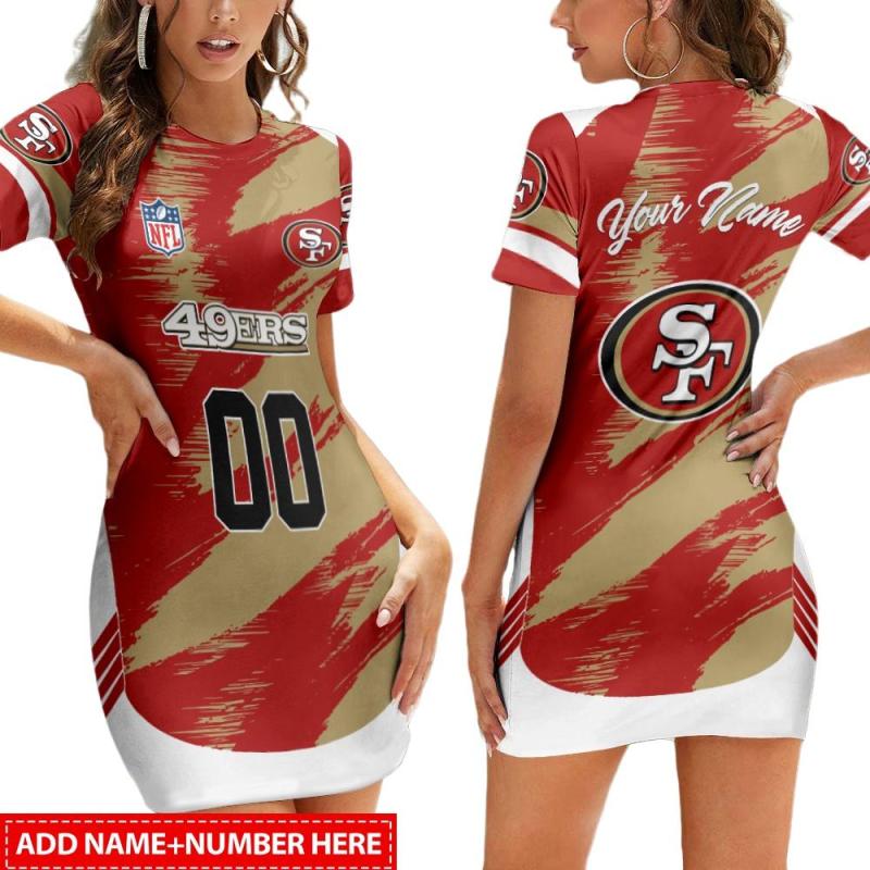 San Francisco 49ers Bodycon Mini Dress