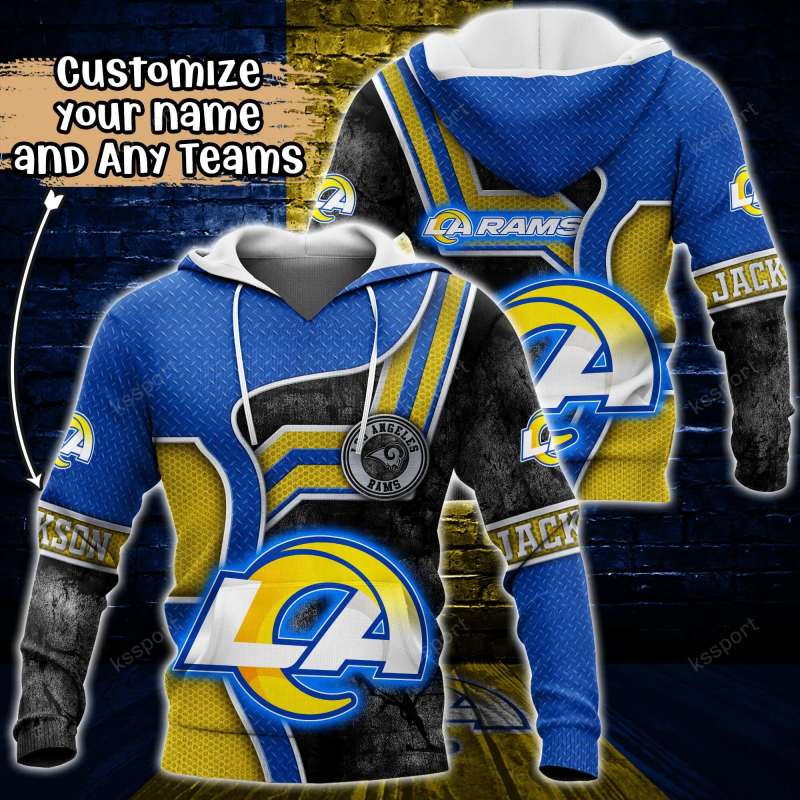 Los Angeles Rams Personalized Hoodie