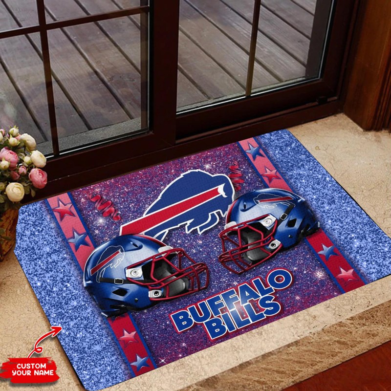 Buffalo Bills Personalized Doormat