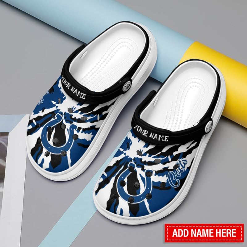 Indianapolis Colts Personalized Limited Clog