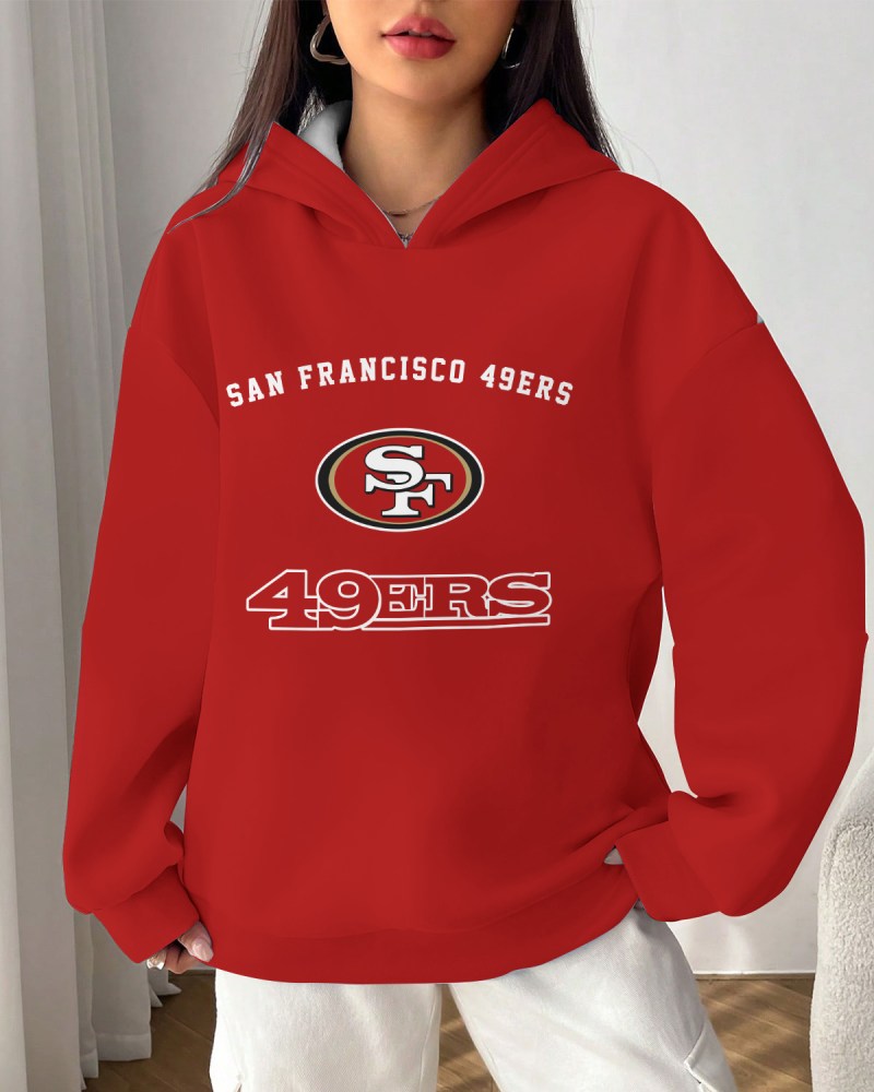 San Francisco 49ers Printed Hoodie 2
