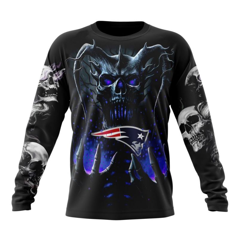 New England Patriots Long Sleeve Shirt Front