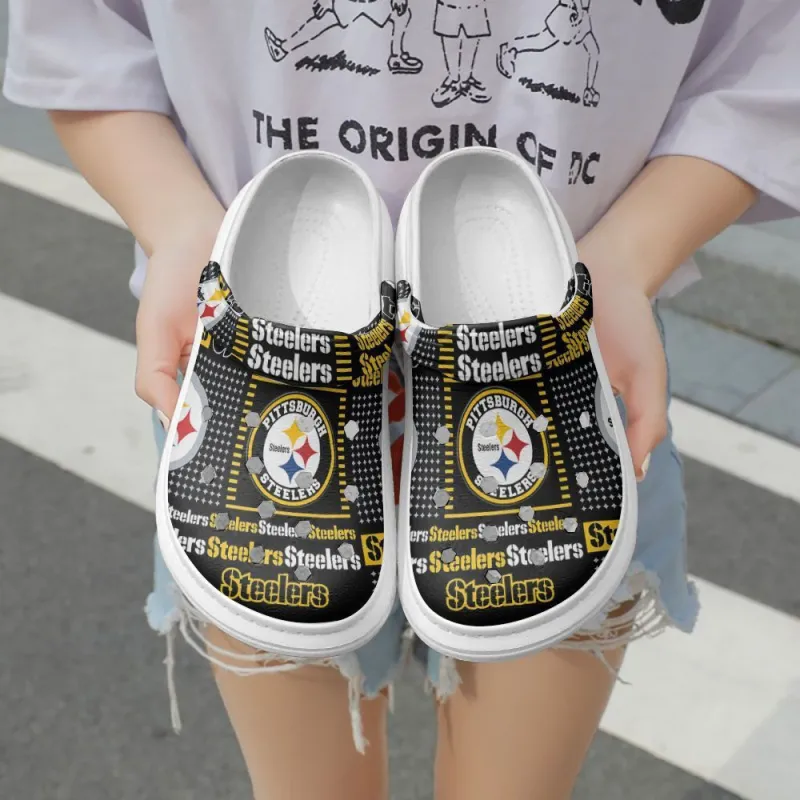 Pittsburgh Steelers Limited Clog Back View