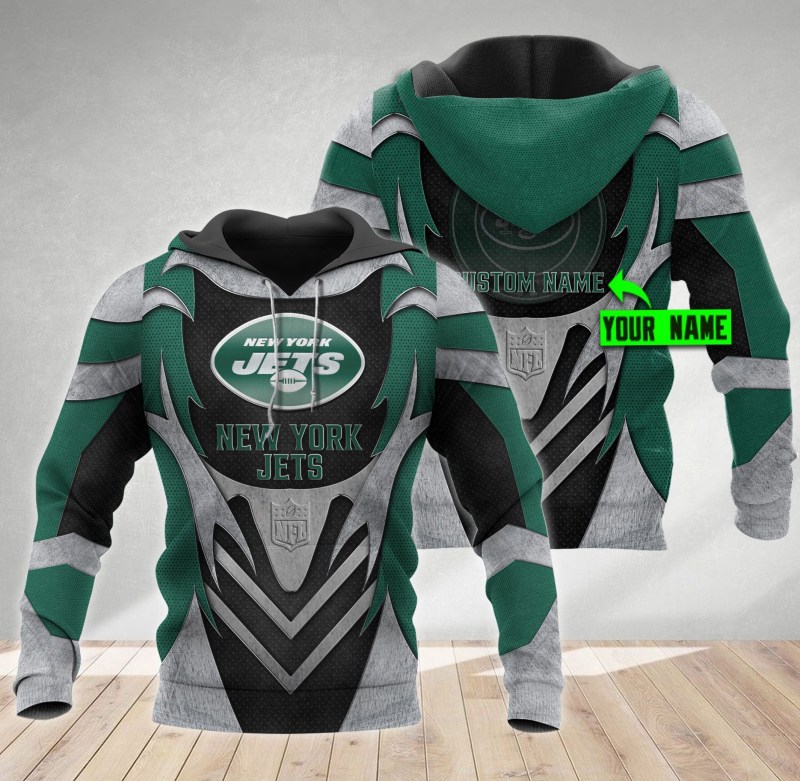 New York Jets Personalized All Over Printed Sweater