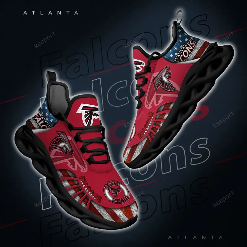 Atlanta Falcons Yezy Running Sneakers 3