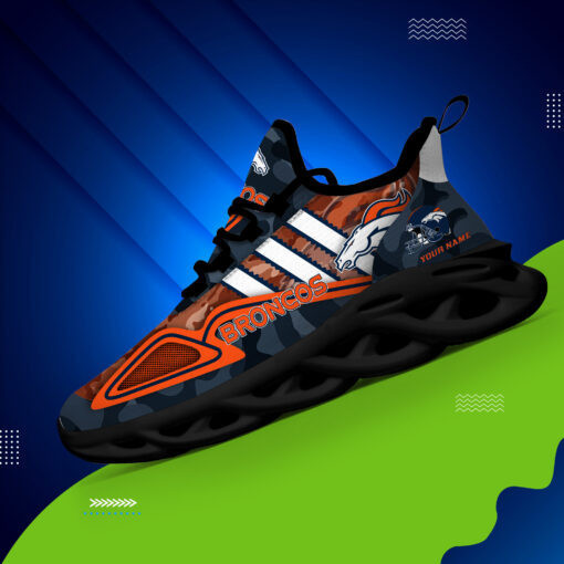 Denver Broncos Personalized Yezy Running Sneakers 6