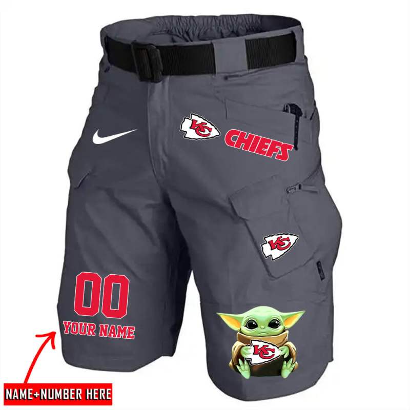 Kansas City Chiefs Shorts Back View