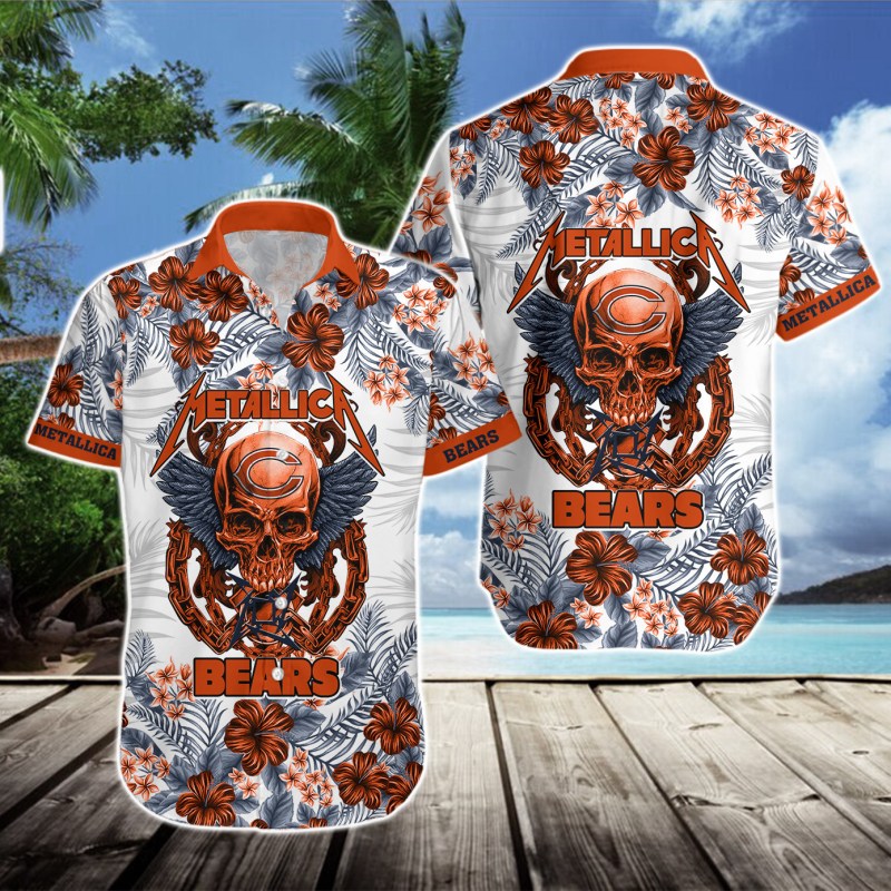 Chicago Bears Hawaii Shirt & Shorts