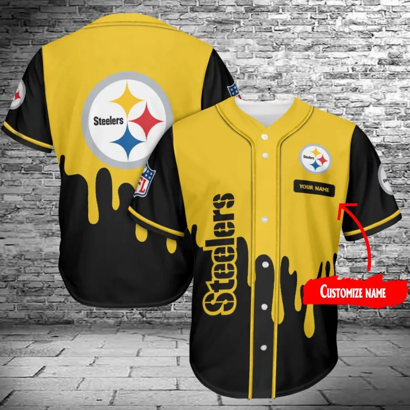 Pittsburgh Steelers Baseball Jersey
