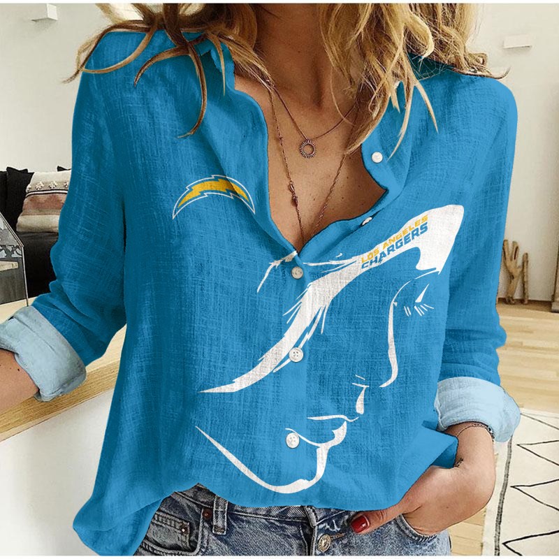 Los Angeles Chargers Woman Shirt Front